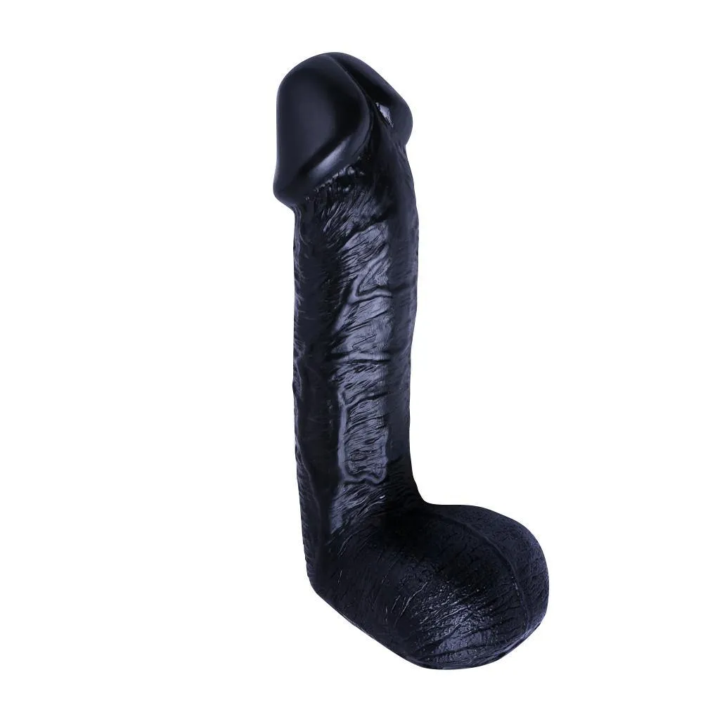 10.8'' Monster Huge Dildo(Black) Sex Machine Accessory
