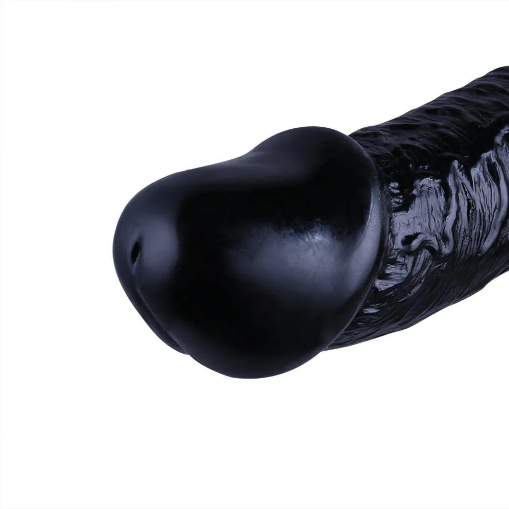 10.8'' Monster Huge Dildo(Black) Sex Machine Accessory