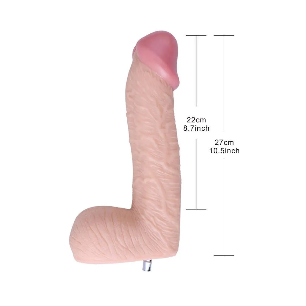 10.8'' Monster Huge Dildo(Flesh) Sex Machine Accessory