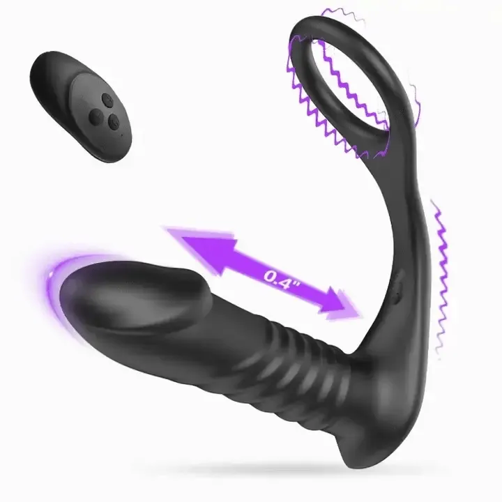 4 In One Ass Gasm | Remote Control | Cock Ring | Thrusting