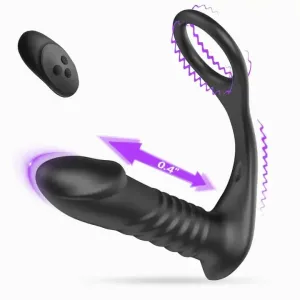 4 In One Ass Gasm | Remote Control | Cock Ring | Thrusting