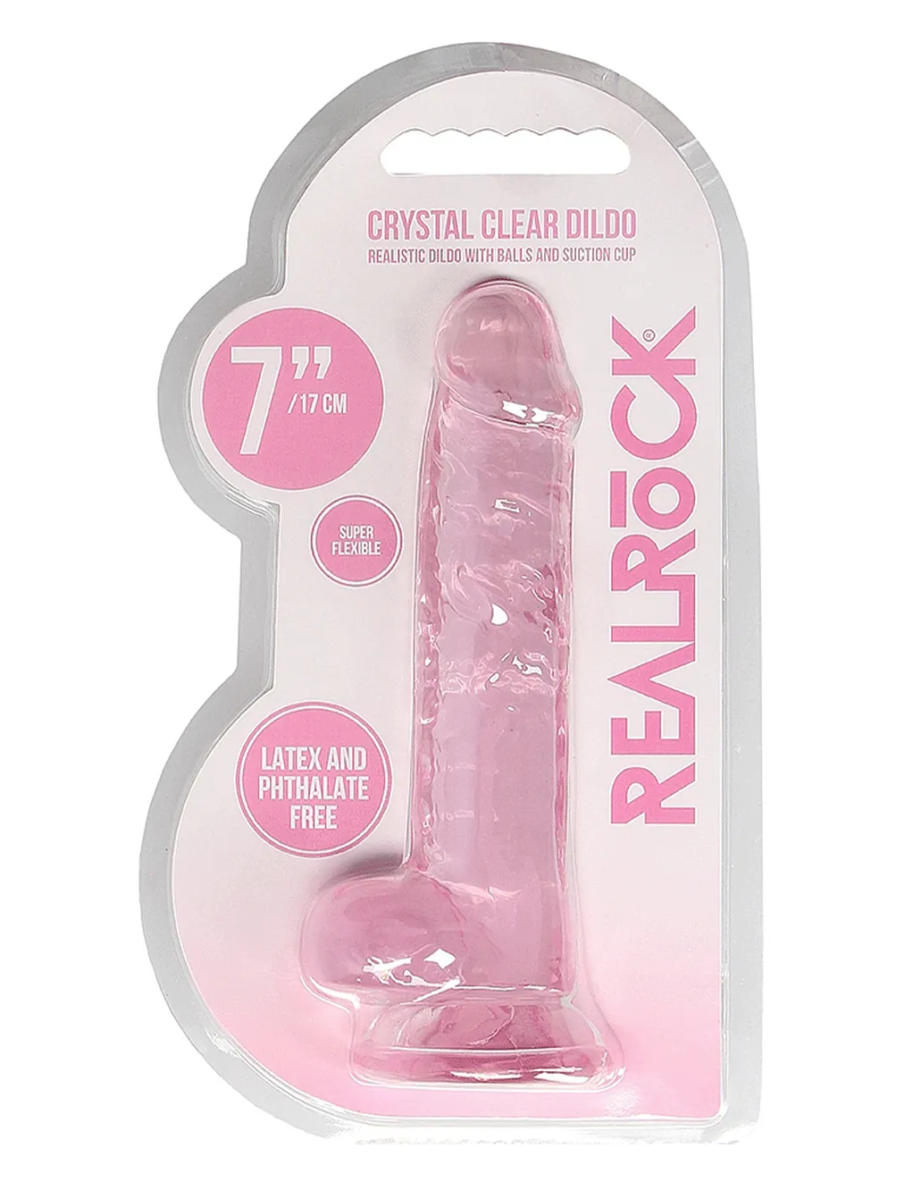 7in Realistic Dildo With Balls