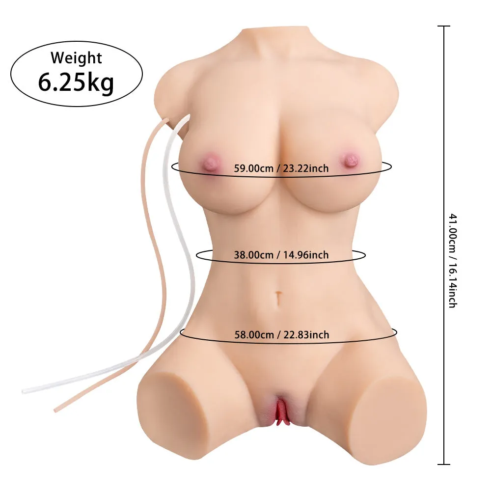 Abby: 13.78lb Small Realistic Adult Doll with Soft Boobs