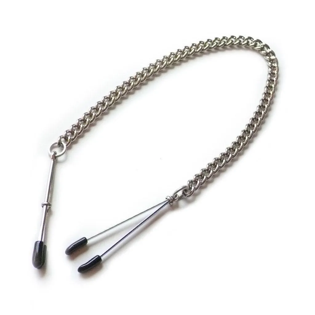 Adjustable Tweezer Clamps with Linked Chain