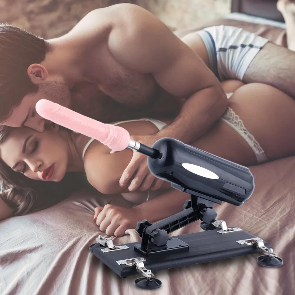 Adult Sex Machine Gun for Couples with Different Sizes Lifelike Dildos