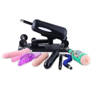 Adult Sex Machine Gun for Couples with Different Sizes Lifelike Dildos