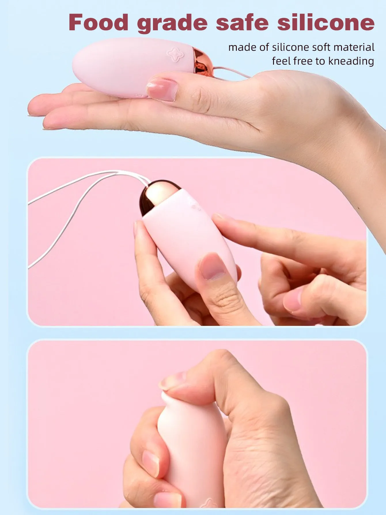 APP Control Female Sex Toys - 10 Vibrating Bullet Vibrator Pocket Pussy Panty Egg