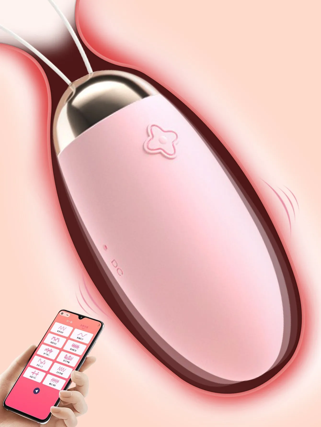 APP Control Female Sex Toys - 10 Vibrating Bullet Vibrator Pocket Pussy Panty Egg