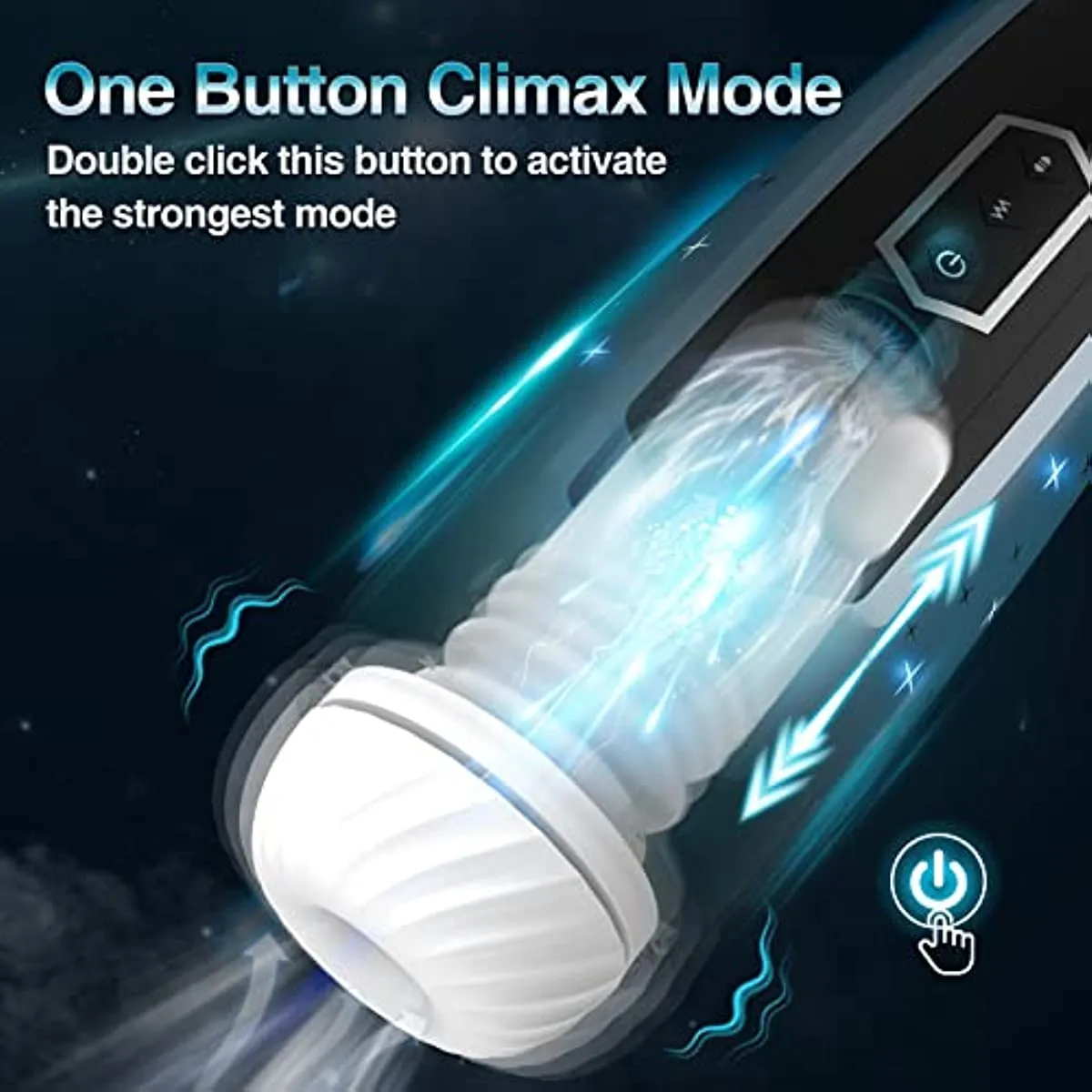 Automatic Male Masturbator with Thrusting & Vibrating