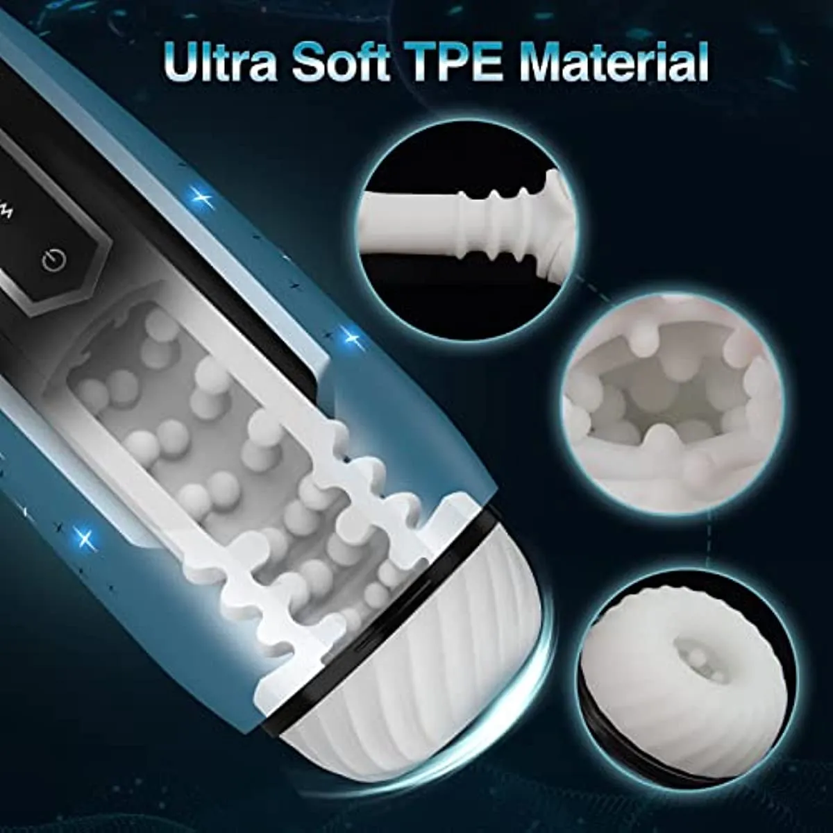 Automatic Male Masturbator with Thrusting & Vibrating