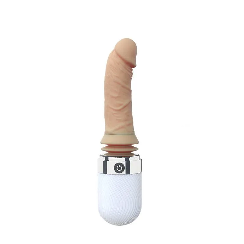 Automatic Thrusting Heating Real Dildo Vibrator Sex Machine
