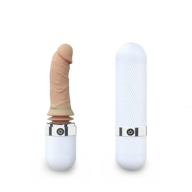 Automatic Thrusting Heating Real Dildo Vibrator Sex Machine