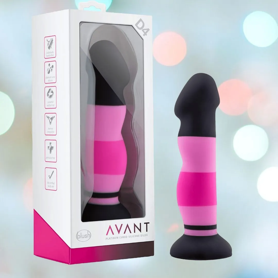 Avant D4 7 Sexy in Pink Silicone Dildo