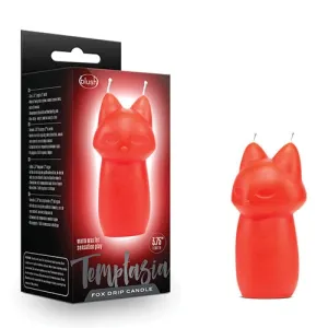 Blush Novelties - Temptasia Fox Drip Massage Candle (Red)