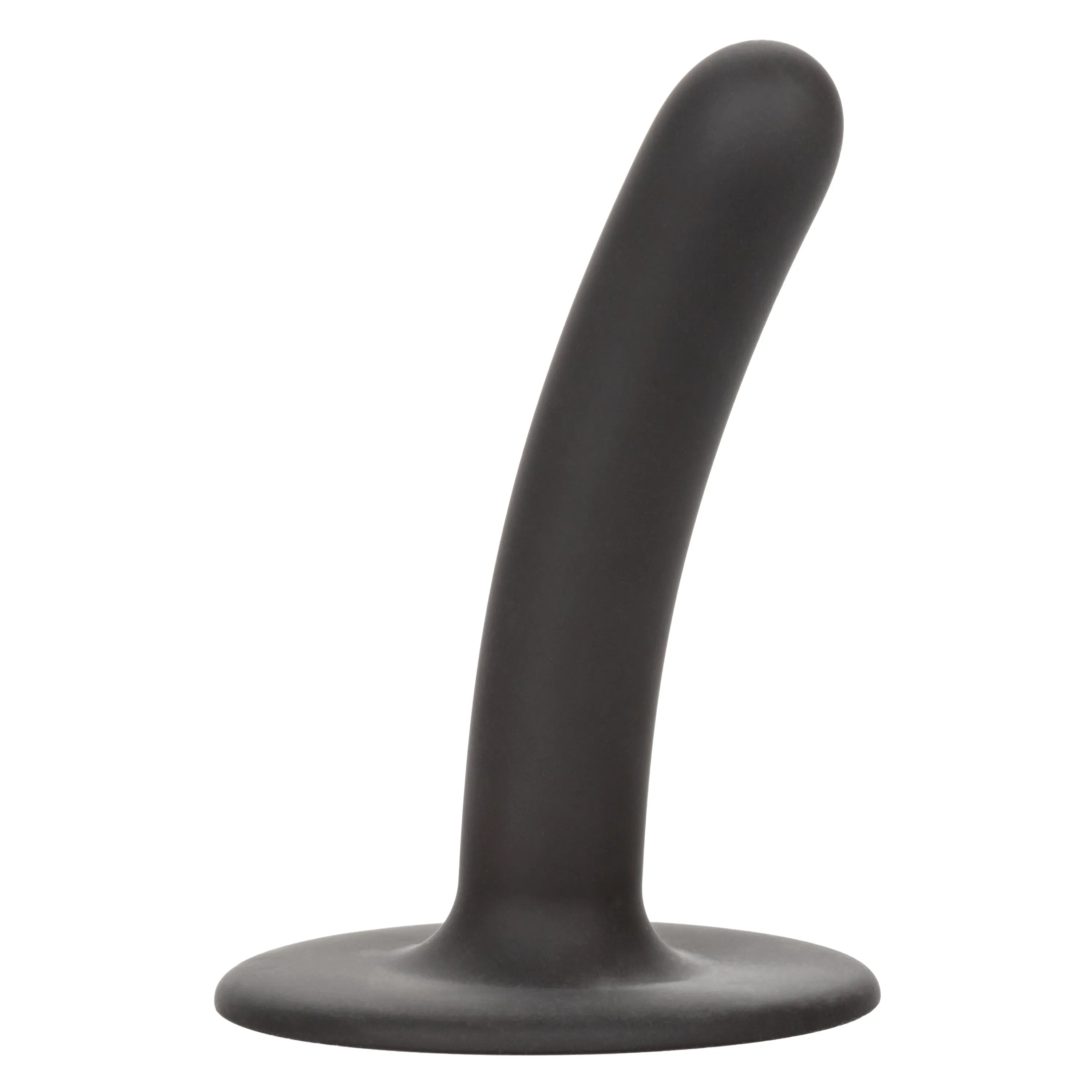 Boundless 4.5 Inch Slim Black Silicone Dildo