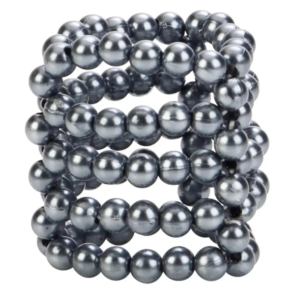 California Exotic Ultimate Silver Stroker Beads Cock Ring for Men
