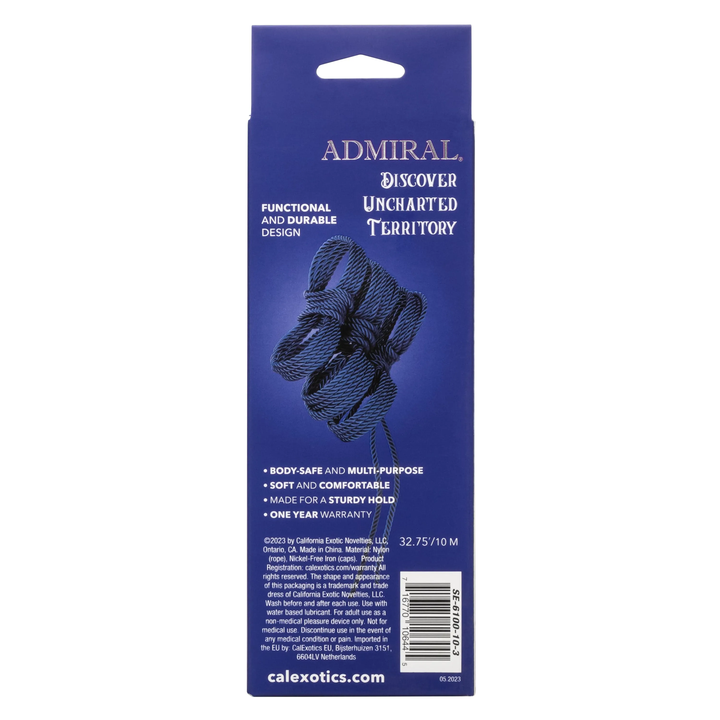 California Exotics - Admiral Bondage Rope 10m (Blue)