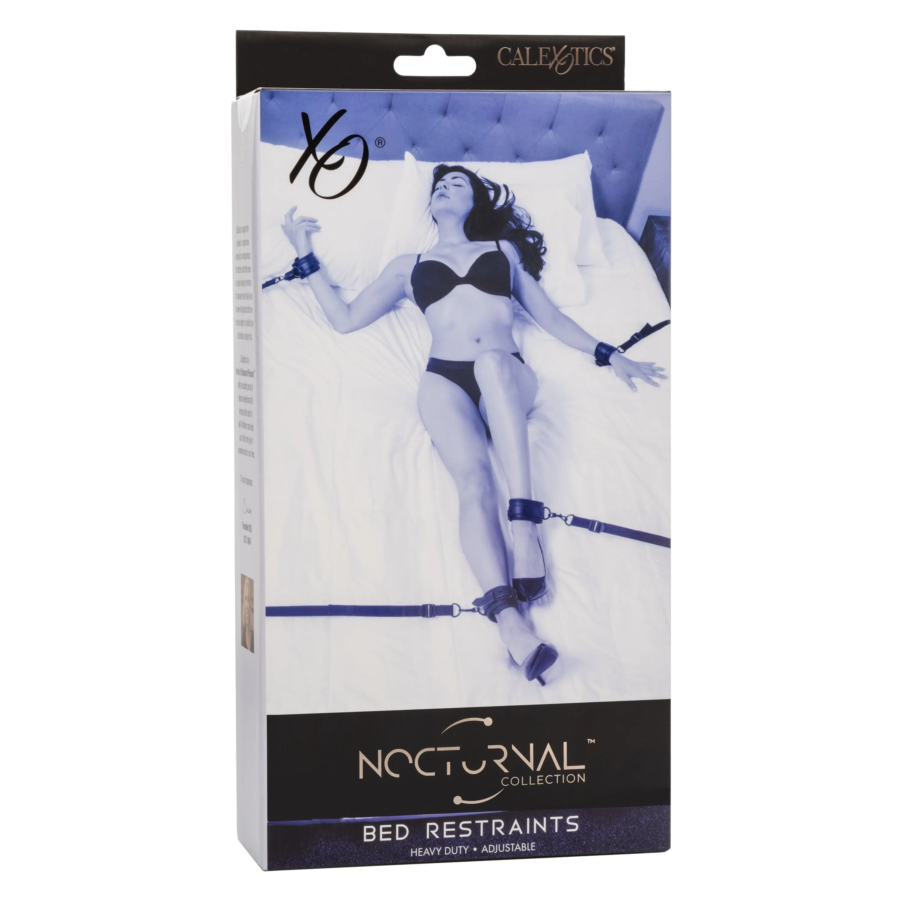 California Exotics - Nocturnal Collection Bed Restraints (Black)