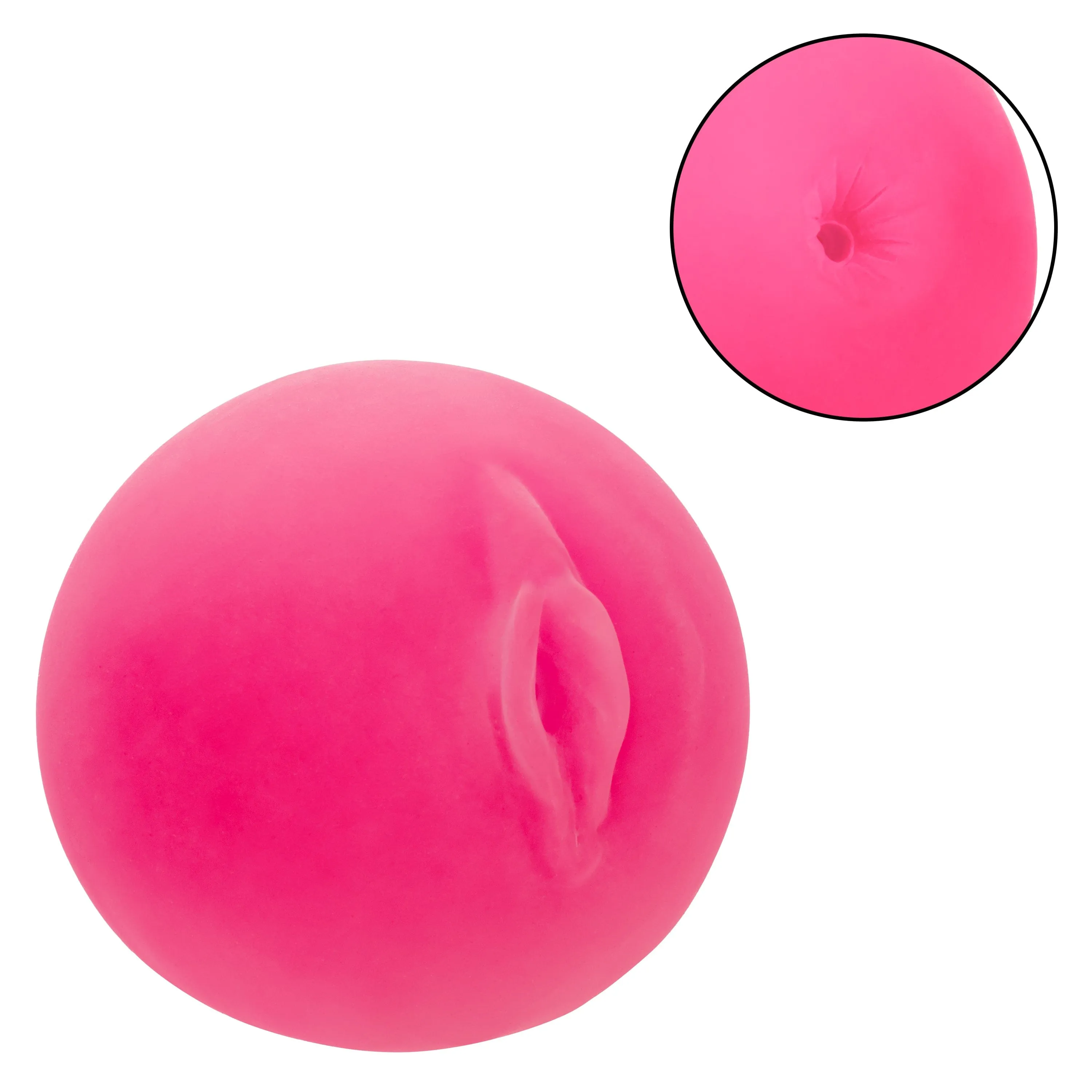 California Exotics - Pop Sock! Pussy/Ass Soft Stroker Masturbator (Pink)