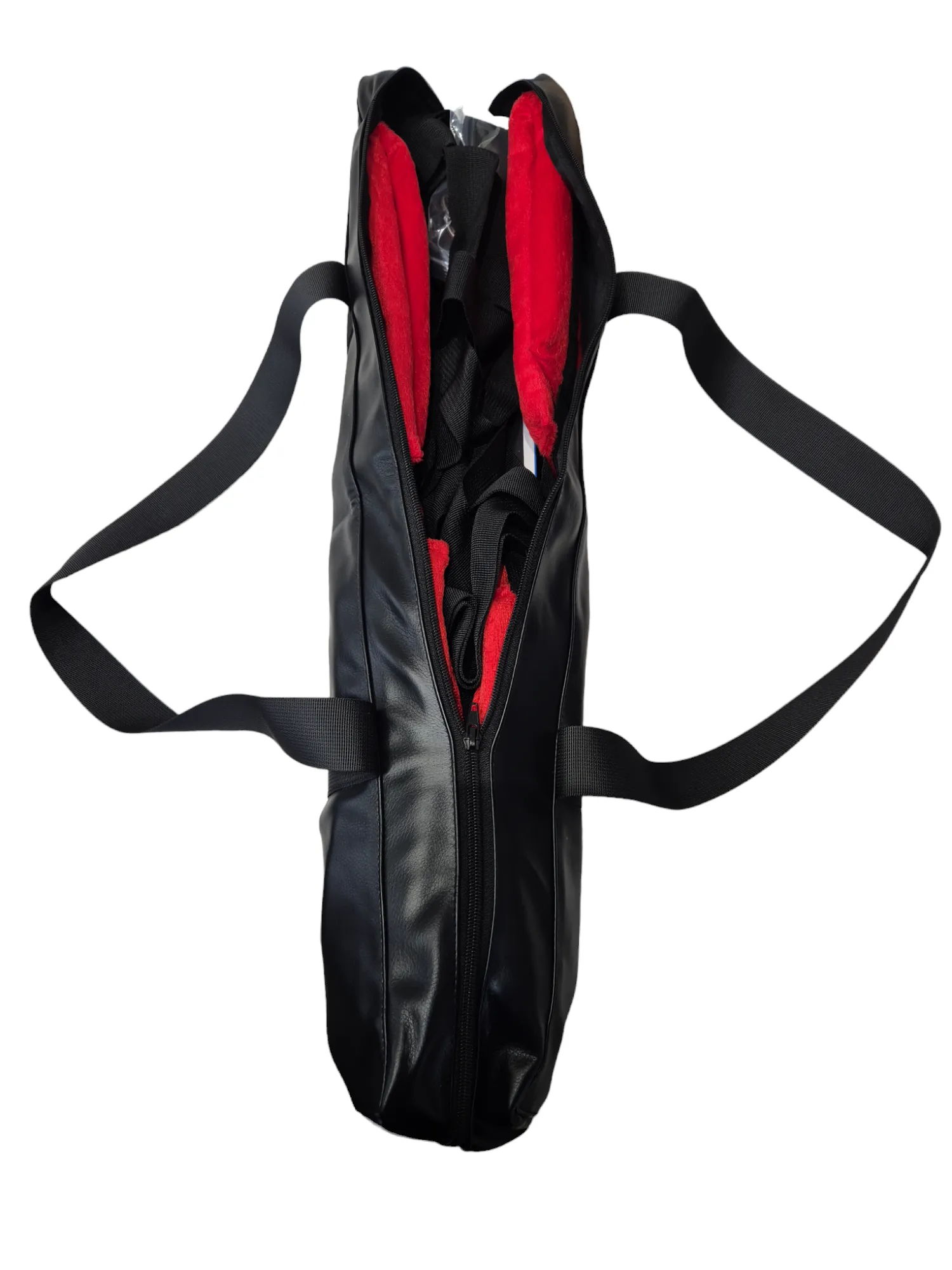 Come Closer Fetish Love Sling With Storage Bag | Weight Less | Black & Red