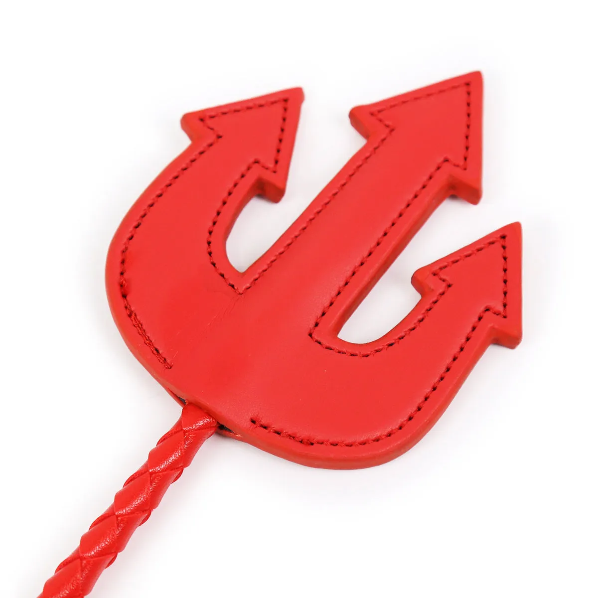 Come Closer Trident Crop | Red | Whip | Fetish