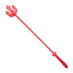 Come Closer Trident Crop | Red | Whip | Fetish
