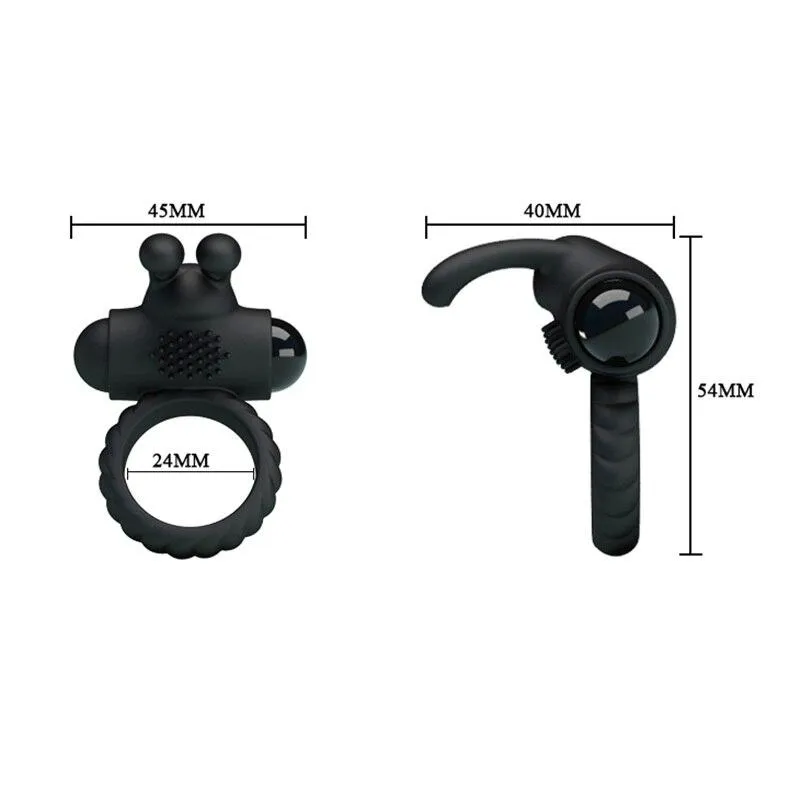 Delayed Ejaculation Vibrating Penis Cock Ring