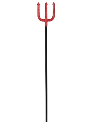 Detachable Rhinestone Pitchfork