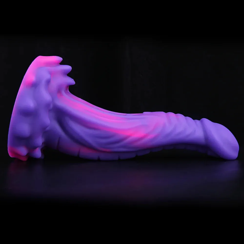 Dragon Monster Dildo Butt Plug - Exotic Silicone Anal Plug Prostate Massager