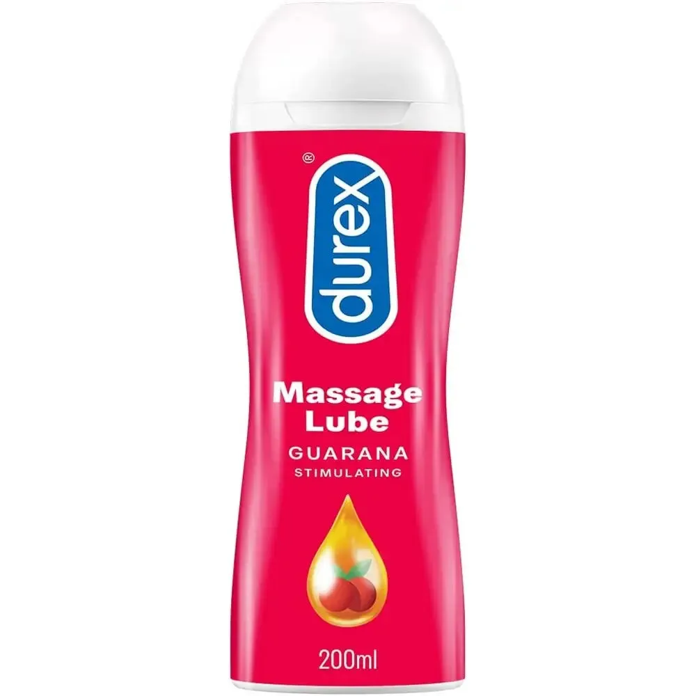 Durex Guarana Stimulating Water-based Massage Lube 200ml