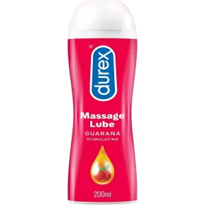 Durex Guarana Stimulating Water-based Massage Lube 200ml