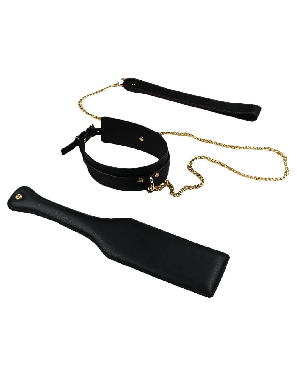 Edonista Beatrix Black & Gold 13pc Bondage Set