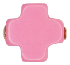 ENewton *eGirl* Bright Pink 3mm Signature Cross Bracelet
