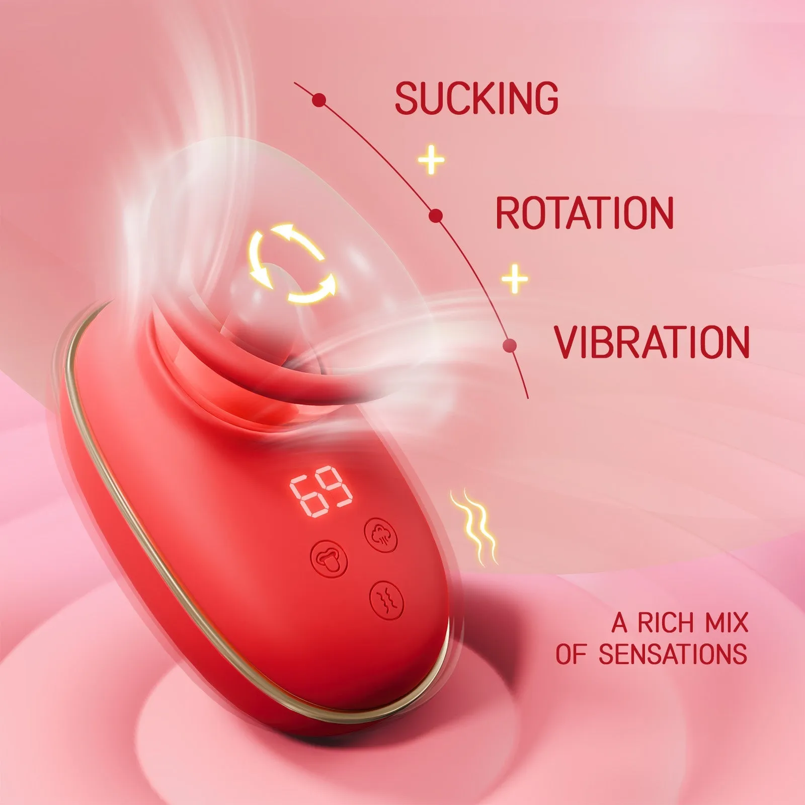 Enid - Clitoral Sucking Licking Vibrator