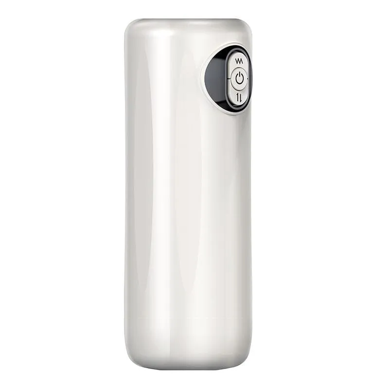 Erocome - Ara Thrusting Vibrating Stroker Masturbator (White)