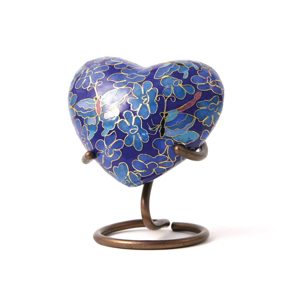 Etienne Butterfly, Cloisonne Cremation Urn  | A beautiful cloisonne ash urn