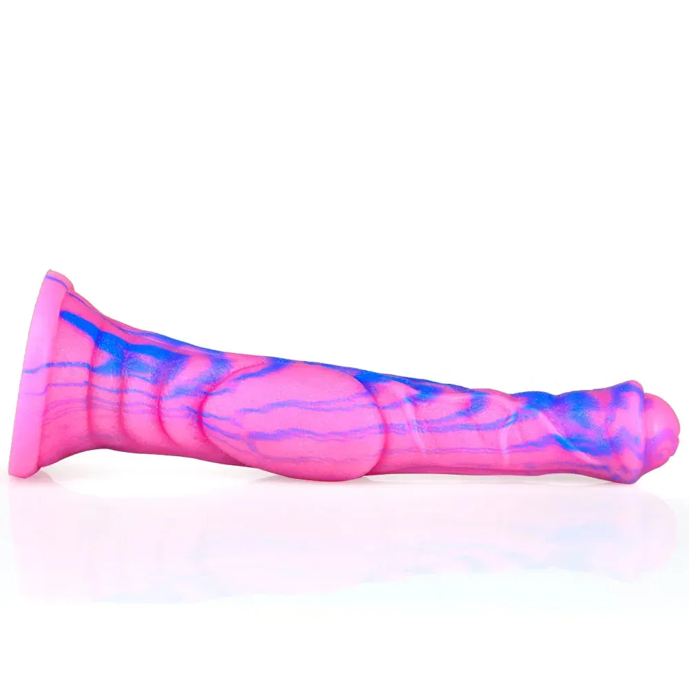 Exotic Animal Dildo Butt Plug - Large Horse Dildos Colorful Female Male Anal Toys
