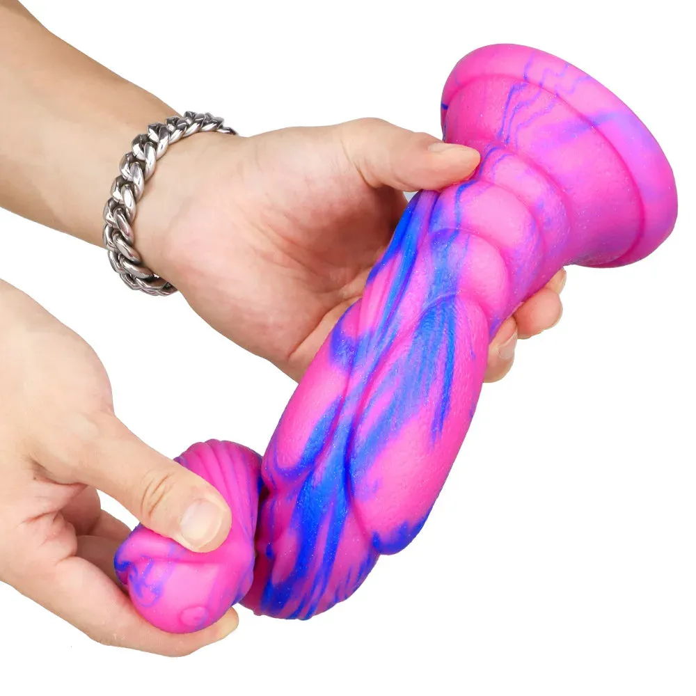 Exotic Animal Dildo Butt Plug - Large Horse Dildos Colorful Female Male Anal Toys