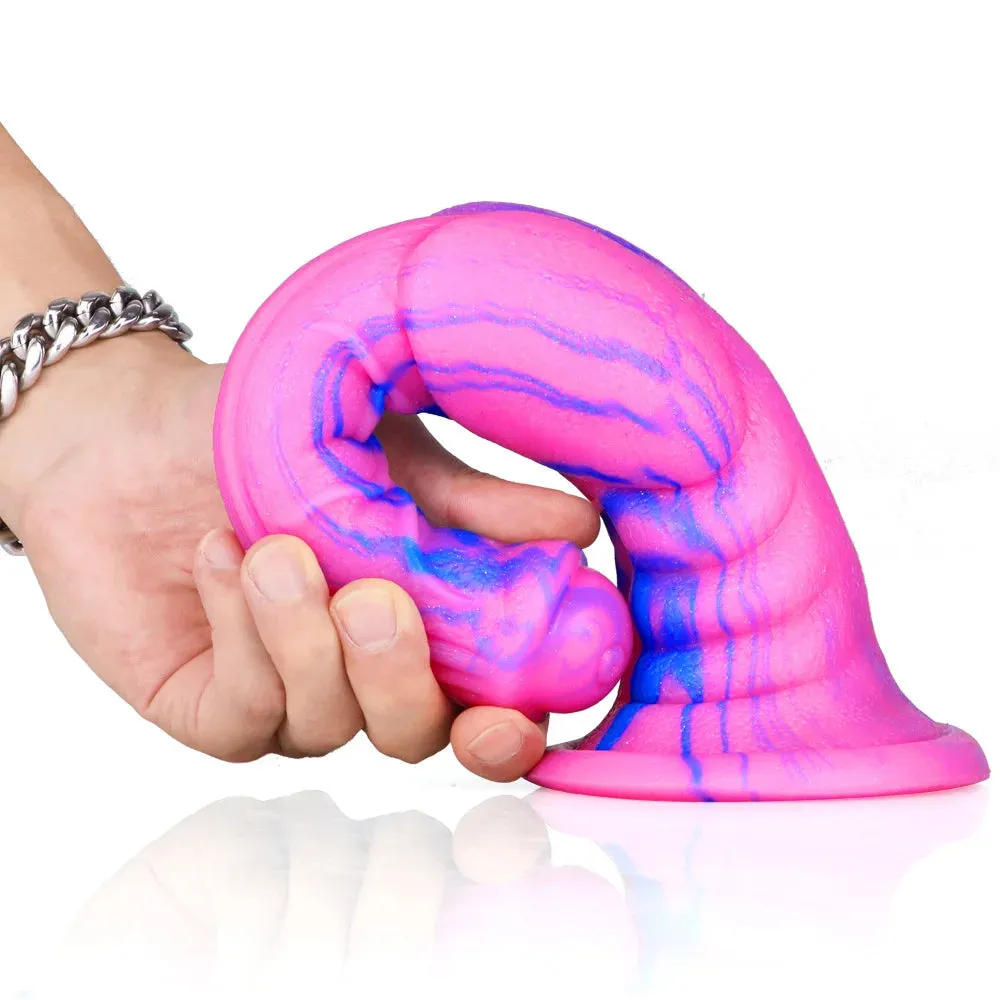 Exotic Animal Dildo Butt Plug - Large Horse Dildos Colorful Female Male Anal Toys