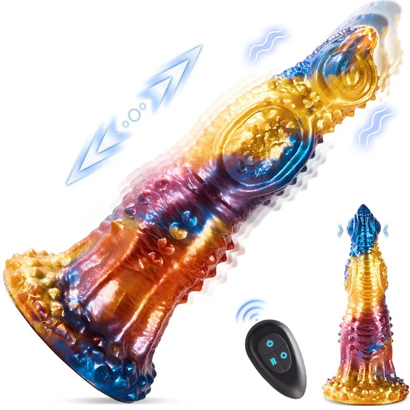 Exotic Monster Dildo Butt Plug - Remote Control Thrusting Realistic Animal Dildos
