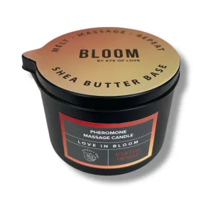 Eye of Love Bloom Pheromone Massage Candle Earth's Desire 5 oz.