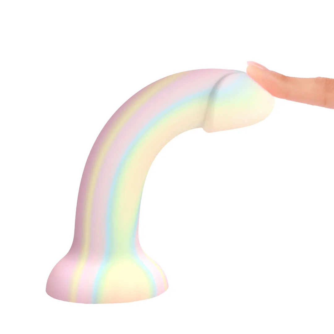 Fantasia Glow in the Dark Silicone Dildo (Damaged Box)