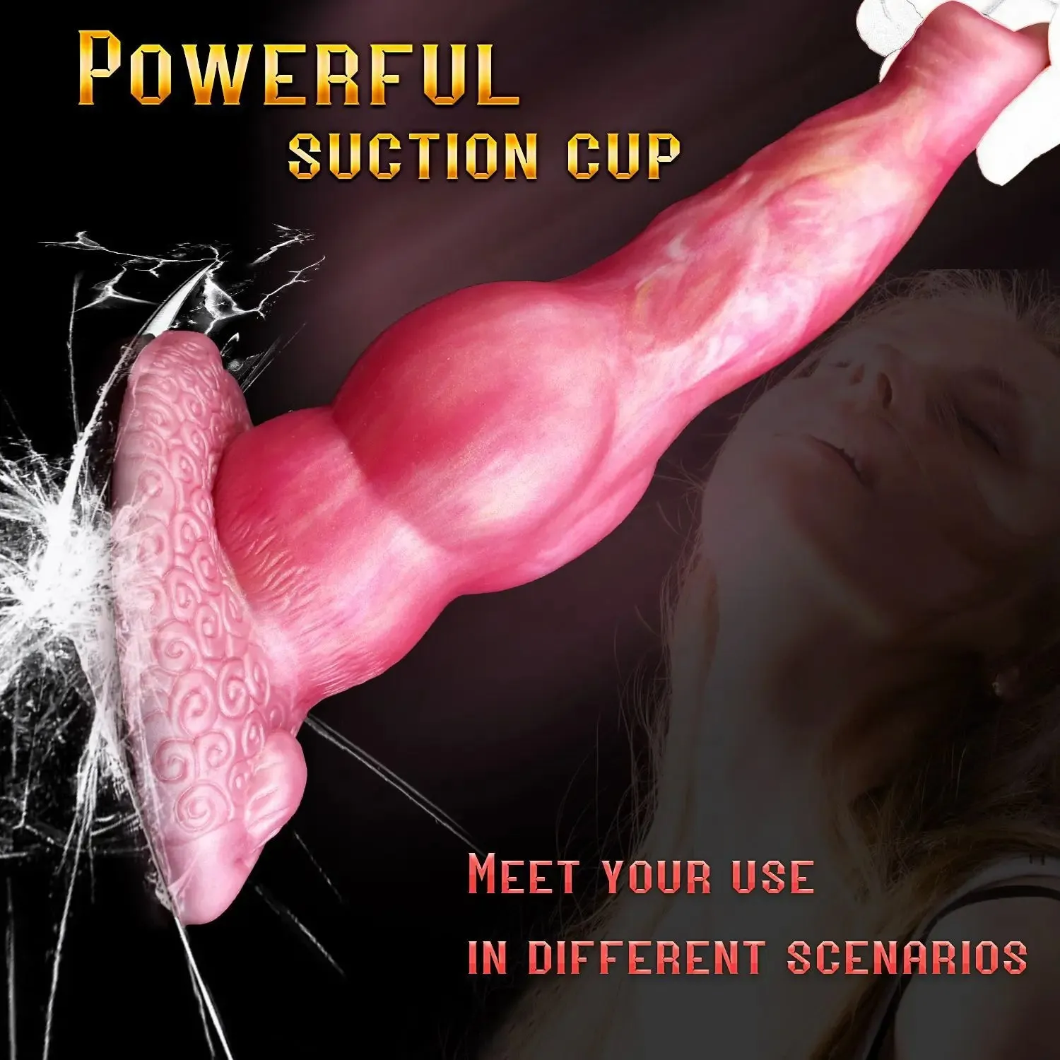 Fantasy Dogdildo Butt Plug - Remote Control Thrusting Dildo Anal Sex Toys for Women Men