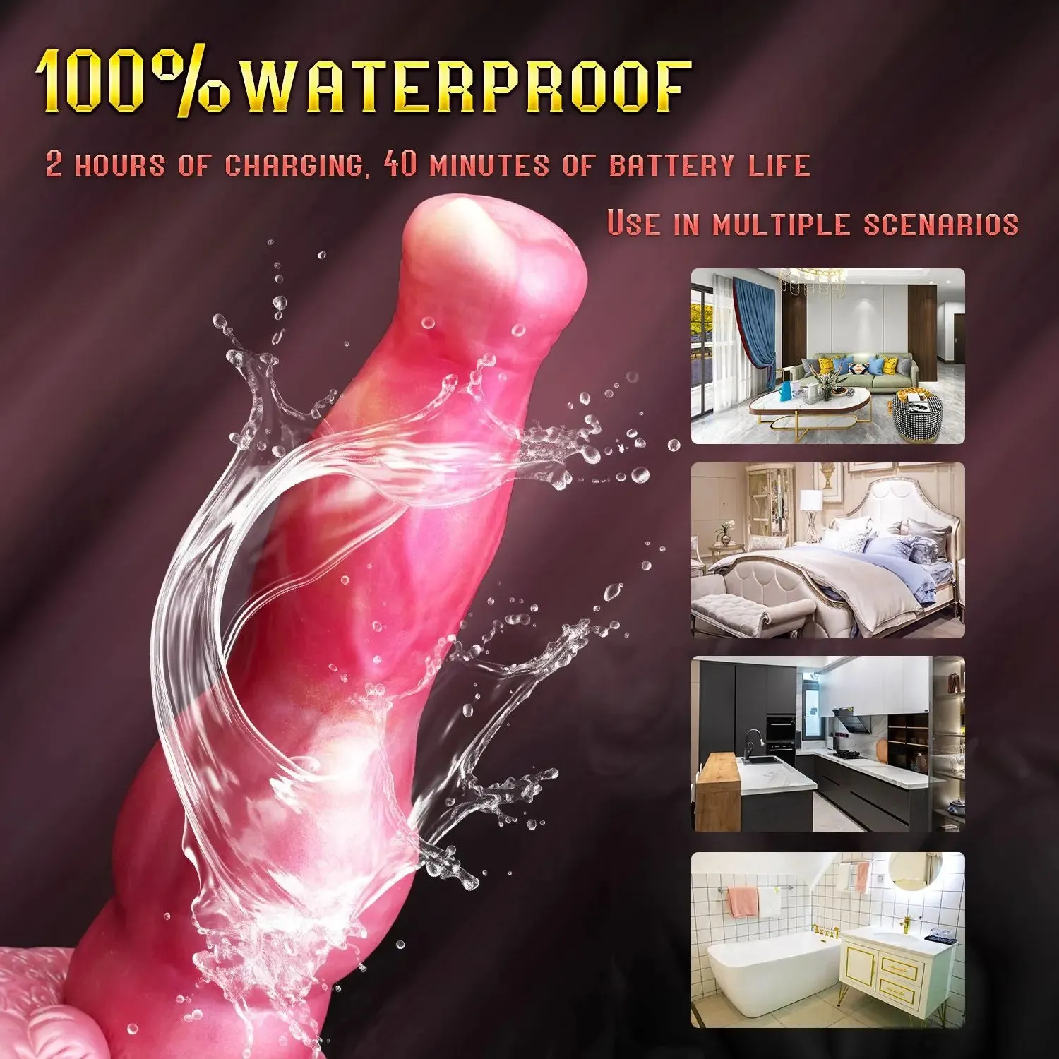 Fantasy Dogdildo Butt Plug - Remote Control Thrusting Dildo Anal Sex Toys for Women Men