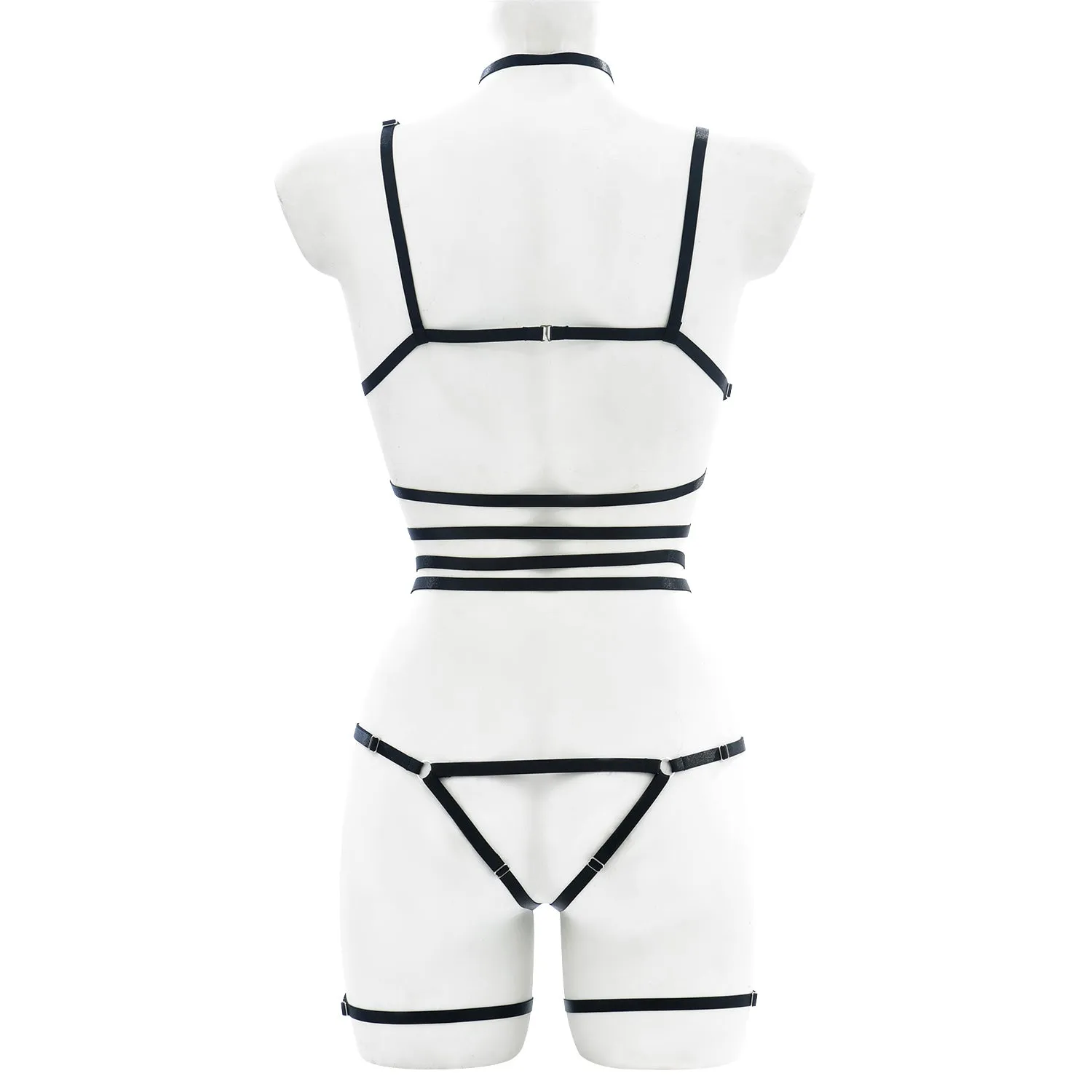 Fetish  Body Strap Harness | Adjustable | One Size Spadax