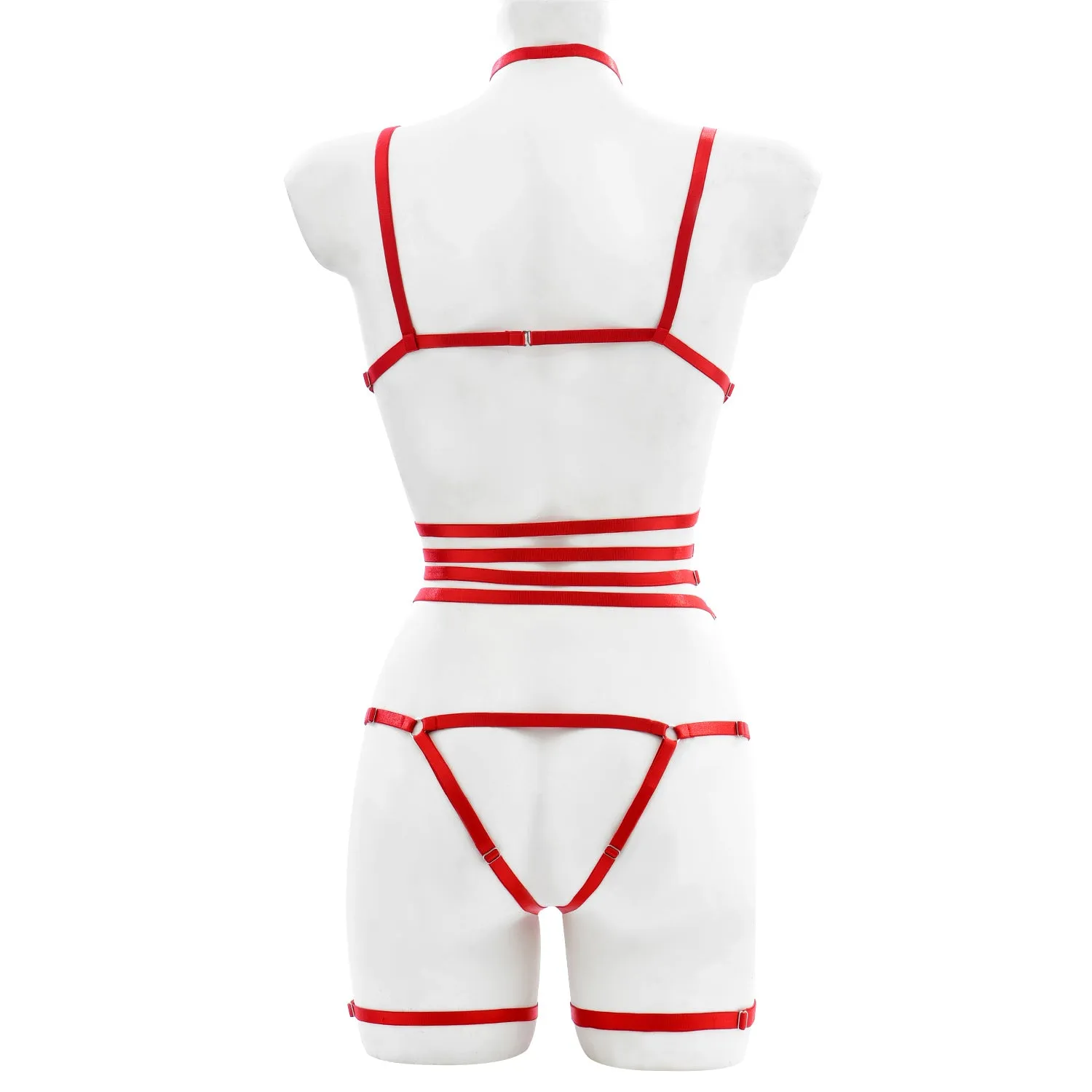 Fetish  Body Strap Harness | Adjustable | One Size Spadax