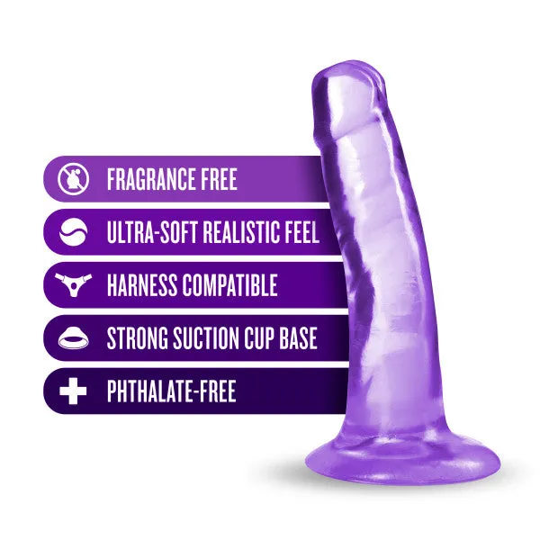 Hard n' Happy 5 inch Mini Dildo - Purple