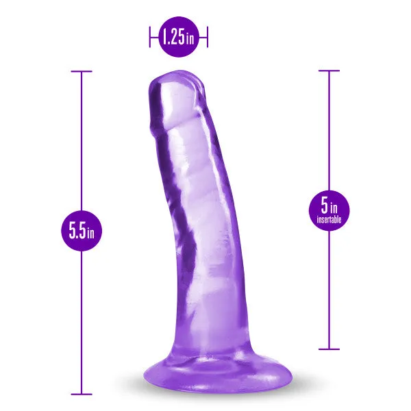 Hard n' Happy 5 inch Mini Dildo - Purple