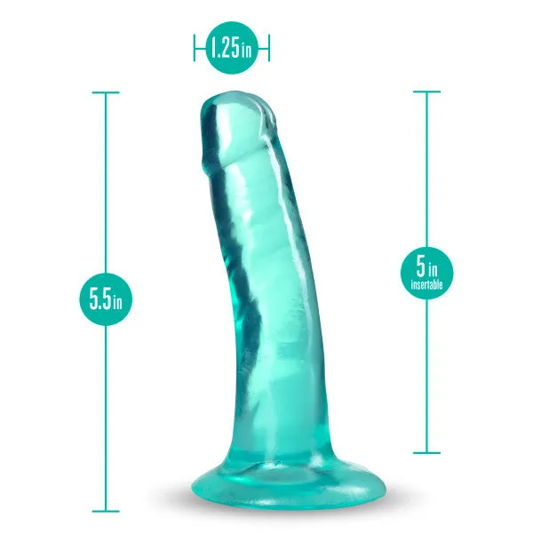 Hard n' Happy 5 inch Mini Dildo - Teal