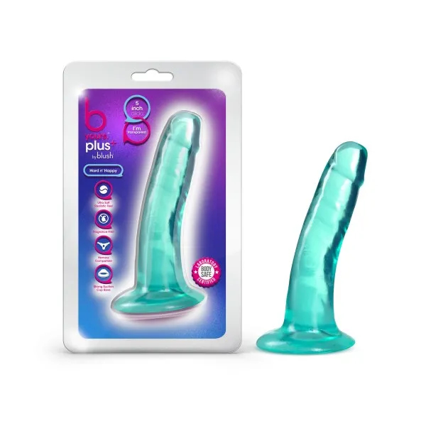 Hard n' Happy 5 inch Mini Dildo - Teal